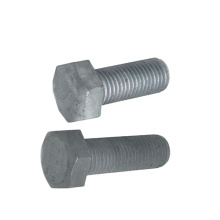 Widely used din 933  Hot Galvanized Hex nut bolt